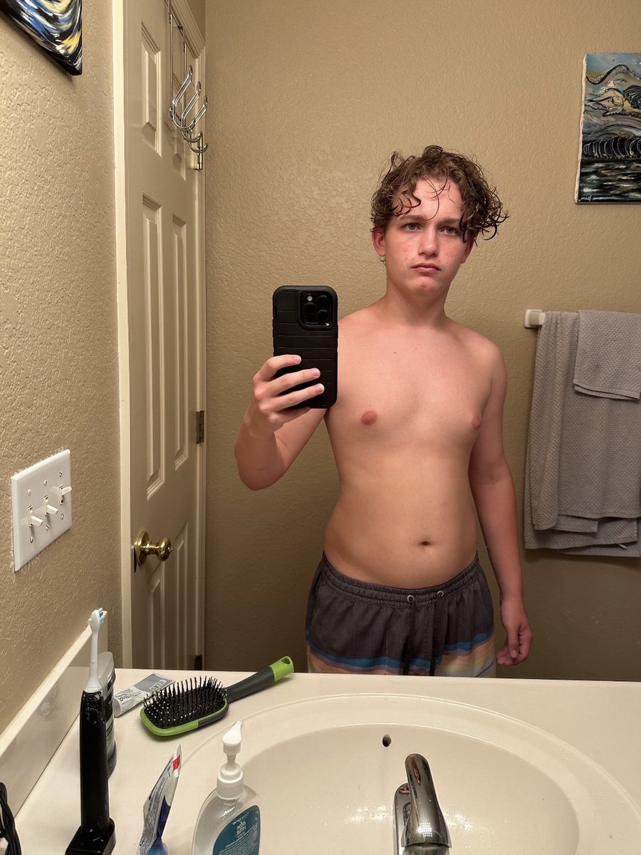 Ivey before he started training